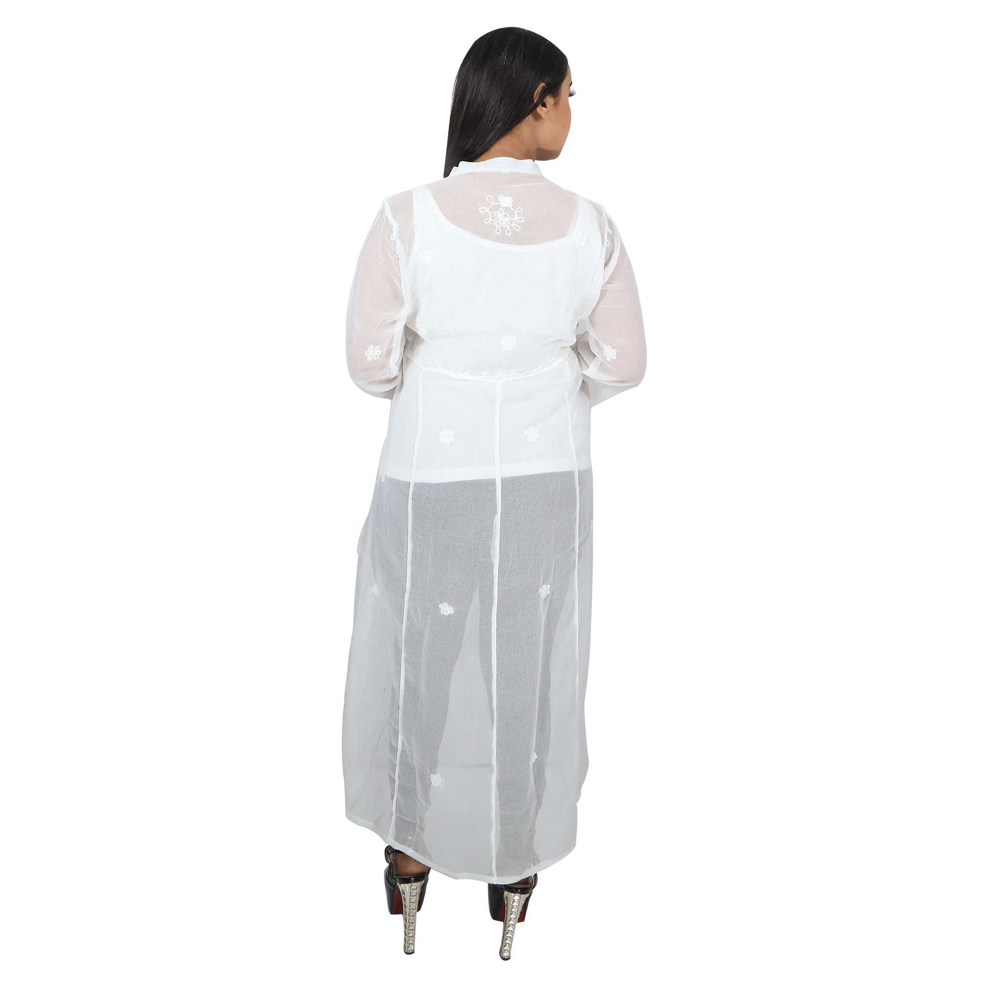 Beautiful White Sharara Kurti